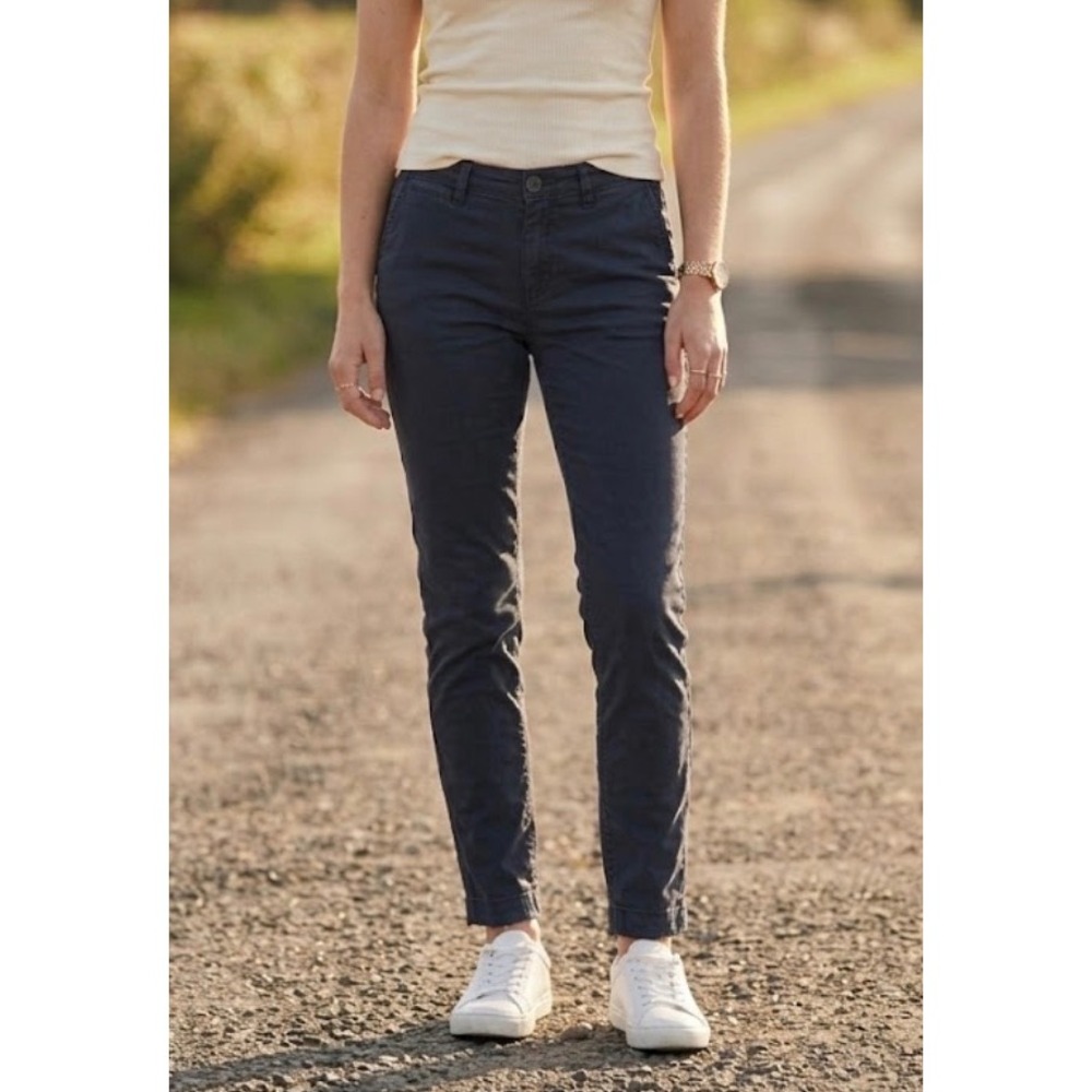 Abercrombie & Fitch Super Skinny Stretch Chino Pants Navy Blue 29x30 Mens Women‎